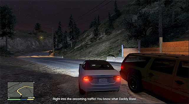Perform dangerous maneuvers on your way to the destination point - GTA 5: Downtown Cab Co. - Property missions - GTA 5 Guide
