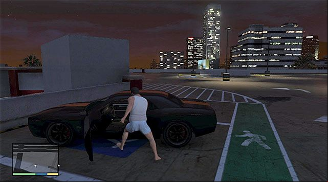Do not worry about the fact that, on the world map, the exact location is not displayed, because you will have no problems finding it anyways - GTA 5: Gauntlet, Pillbox Hill walkthrough - Main missions - GTA 5 Guide