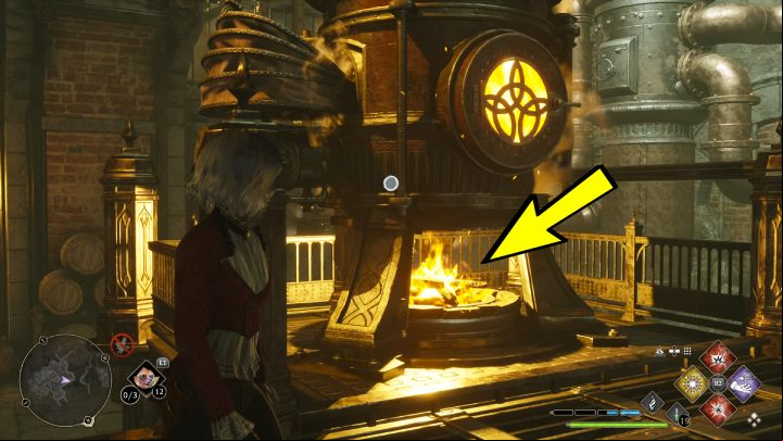 Enter the mine and take the cart down to the lower level - Hogwarts Legacy: Marunweem Lake - Collection Chests - Collection Chests - Hogwarts Legacy Guide