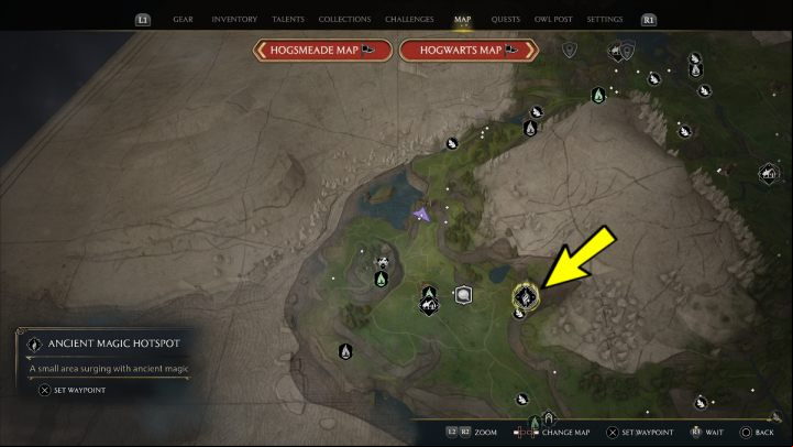Region: Feldcroft Region - Hogwarts Legacy: Ancient Magic Hotspots Part 2 - Highlands - Hogwarts Legacy Guide