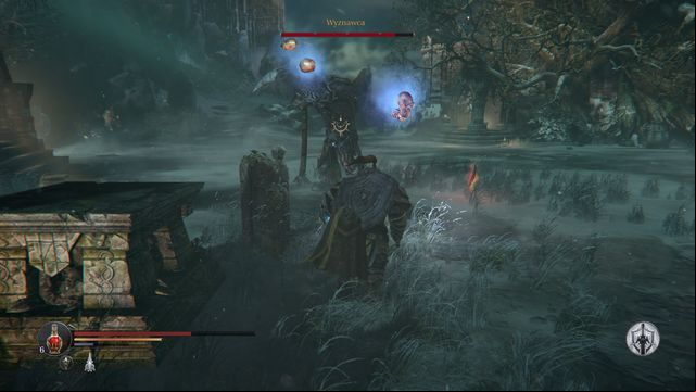 The skulls thrown at you explode, after a moment. - Worshipper - Keystone | Bosses - Bosses - Lords of the Fallen 2014 Game Guide & Walkthrough