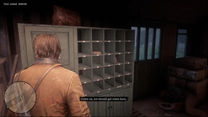 You reach the baggage car - Red Dead Redemption 2: Pouring Forth Oil - walkthrough - Chapter 2 - Horseshoe Overlook - Red Dead Redemption 2 Guide