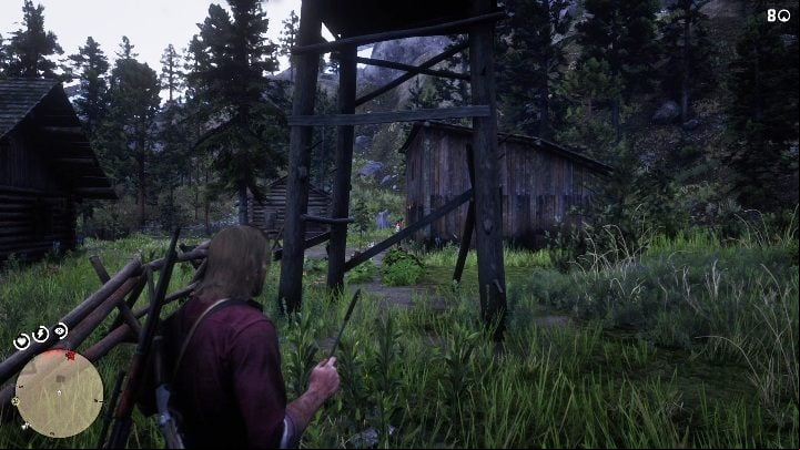 In the homestead, you have to get to the barn - Red Dead Redemption 2: Homestead Stashes Treasure Map - all homesteads - Secrets and collectibles - Red Dead Redemption 2 Guide