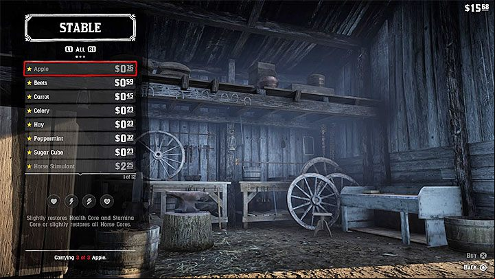 Every horse in the game has their own energy bars and Cores - Red Dead Redemption 2: Health, stamina and Dead Eye Cores - Game basics - Red Dead Redemption 2 Guide