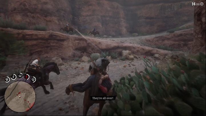 Lift the man, place him on a horse and follow Sadie - Red Dead Redemption 2: An Honest Days Labors - walkthrough - Epilogue Part 2 - Beechers Hope - Red Dead Redemption 2 Guide