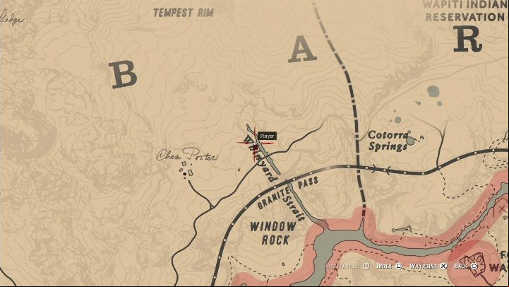 This Carving can be found around Whintard Strait - Red Dead Redemption 2: Rock carvings - where to find all of them? Maps - Dinosaur bones and Rock Carvings - Red Dead Redemption 2 Guide