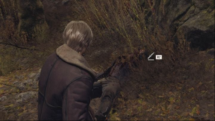 Quickly approach an enemy a lying on the ground and attack them with a knife - Resident Evil 4 Remake: Tips and tricks - Basics - Resident Evil 4 Remake Guide