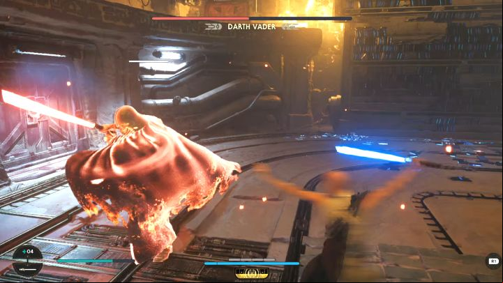 This is the most difficult part of the duel - Jedi Survivor: How to defeat Darth Vader in the Archives? - Bosses - Star Wars Jedi Survivor guide