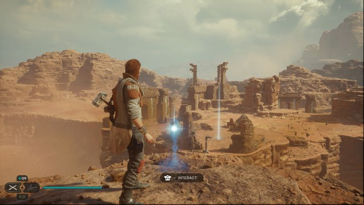3 - Jedi Survivor: Narkis Highlands on Jedha - list of secrets - Jedha - Star Wars Jedi Survivor guide
