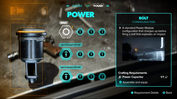 Go to the table and install the new elements highlighted in yellow - Star Wars Outlaws: The Safecracker - walkthrough - Kijimi - Star Wars Outlaws Guide