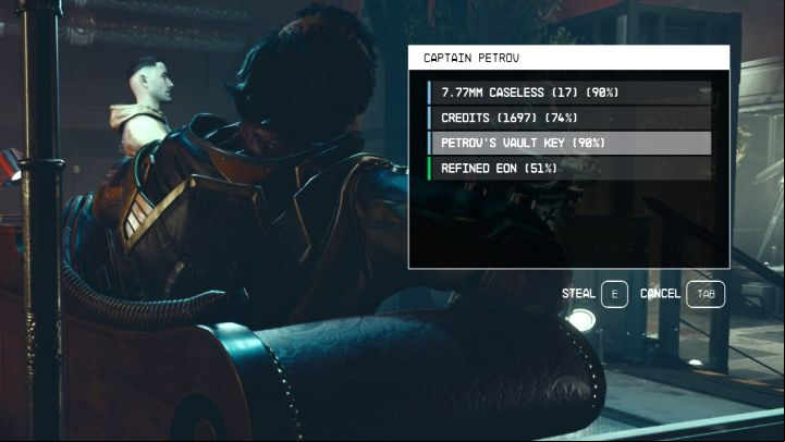 Two alternative ways involve breaking into the vault without having to talk to Petrov - Starfield: No Sudden Moves - walkthrough - Main missions - Starfield Guide
