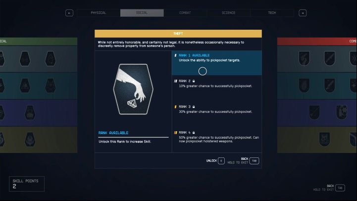 1 - Starfield: Pickpocketing - Basics - Starfield Guide
