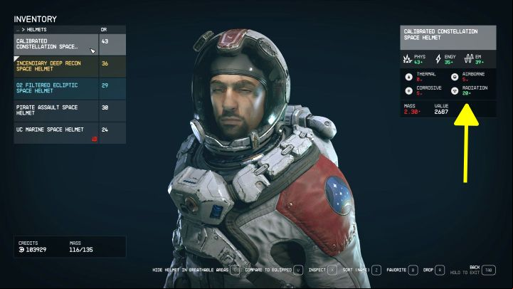 2 - Starfield: How to remove negative effects of radiation? - Character development and team - Starfield Guide