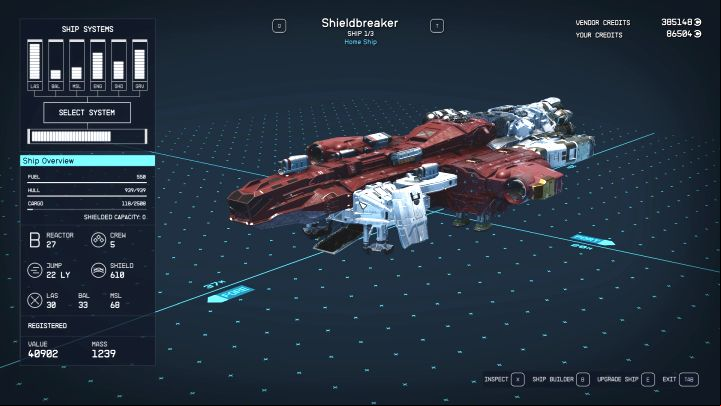 You will start the story of Starfield with one Frontier ship, but this situation does not have to last long - Starfield: How many spacecraft can you own? - Ship - Starfield Guide