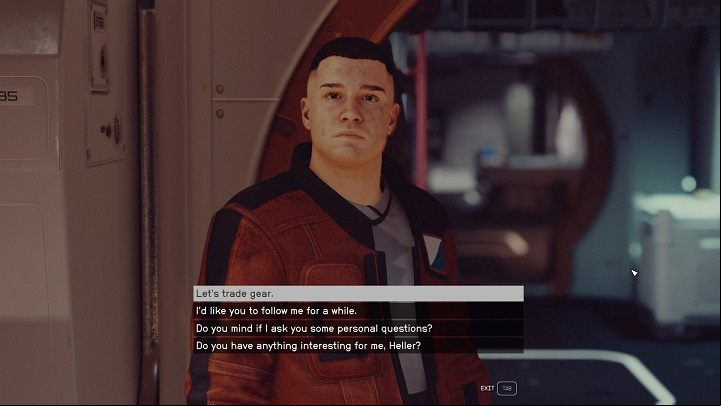 Heller can be recruited to your team during Back to Vectera story quest - Starfield: Best companion - Basics - Starfield Guide