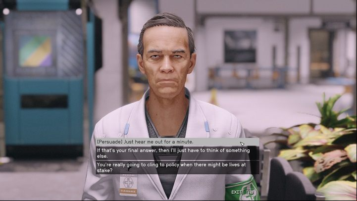 Now you need to get an access card to the VIP wing - Starfield: Surgical Strike - walkthrough - Faction - Freestar Rangers - Starfield Guide