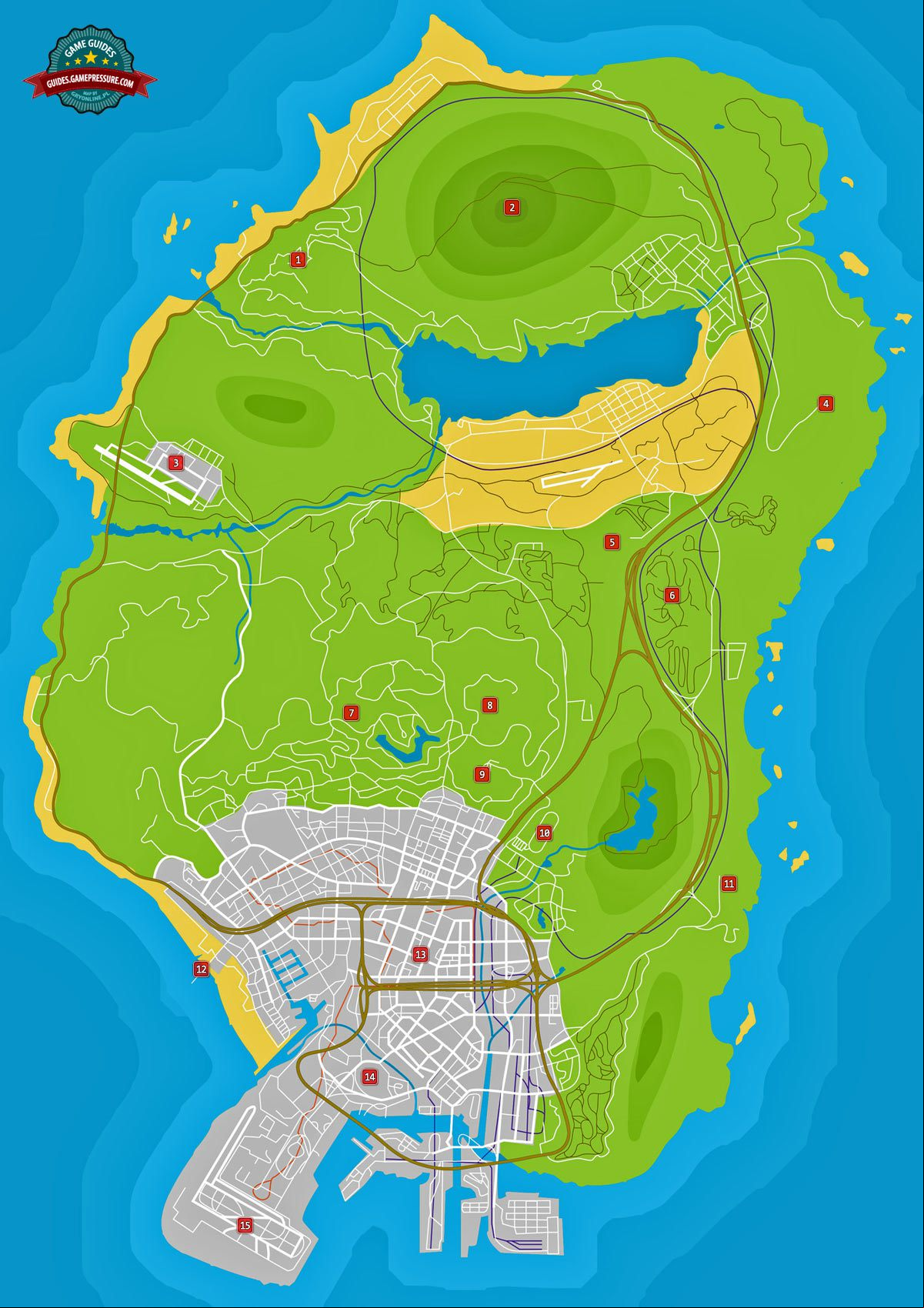 GTA V - The most interesting places GTA V - The most interesting places