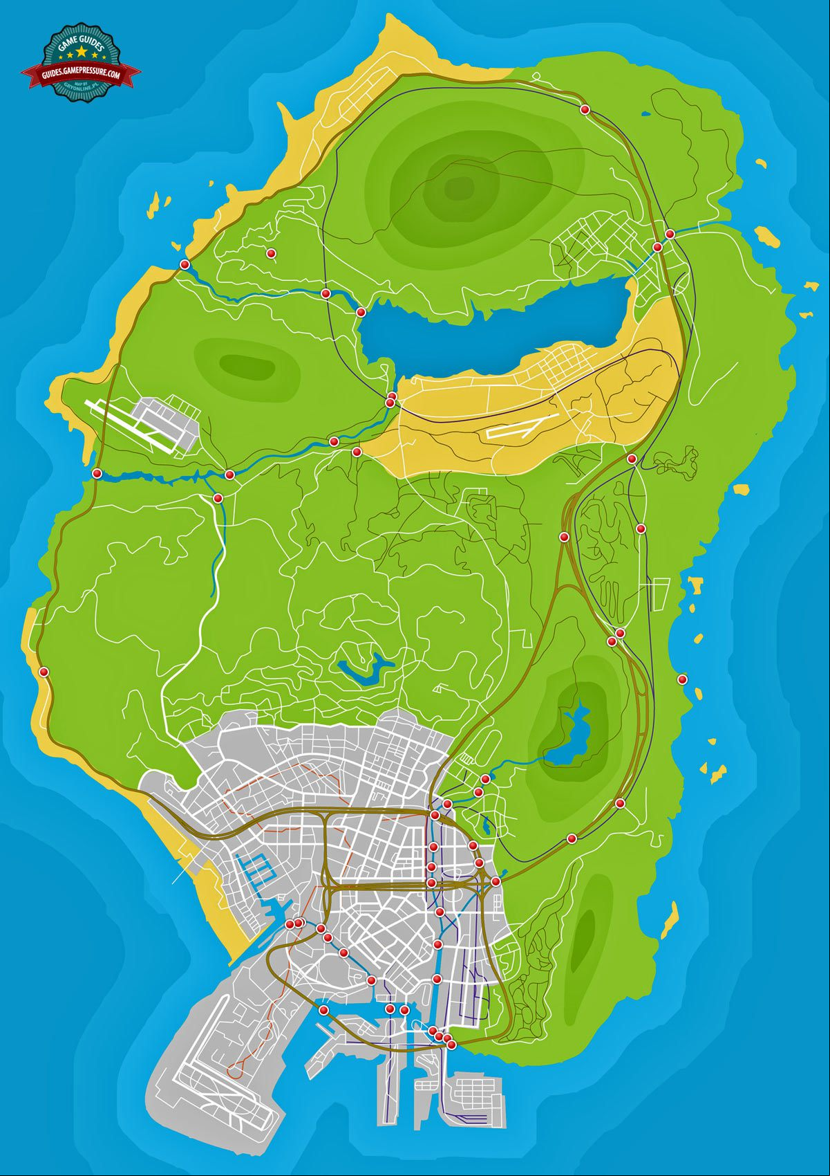 GTA V Map - Under the bridge GTA V Map - Under the bridge