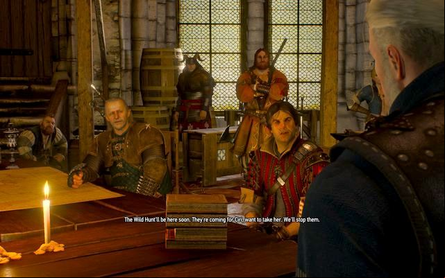 The gathering in Kaer Morhen - you will meet as many people as you manage to recruit - The Witcher 3 Wild Hunt: The Battle of Kaer Morhen - walkthrough - Kaer Morhen - The Witcher 3 Wild Hunt Guide