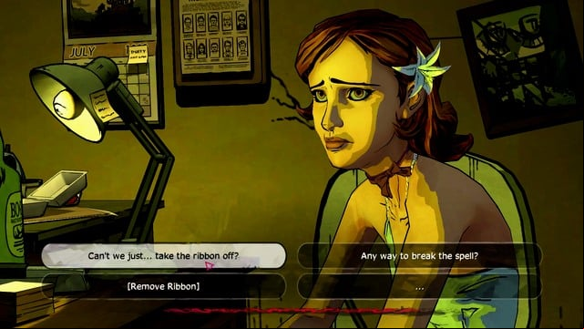 A magic ribbon - House Call - Episode 4: In Sheeps Clothing - The Wolf Among Us - Game Guide and Walkthrough